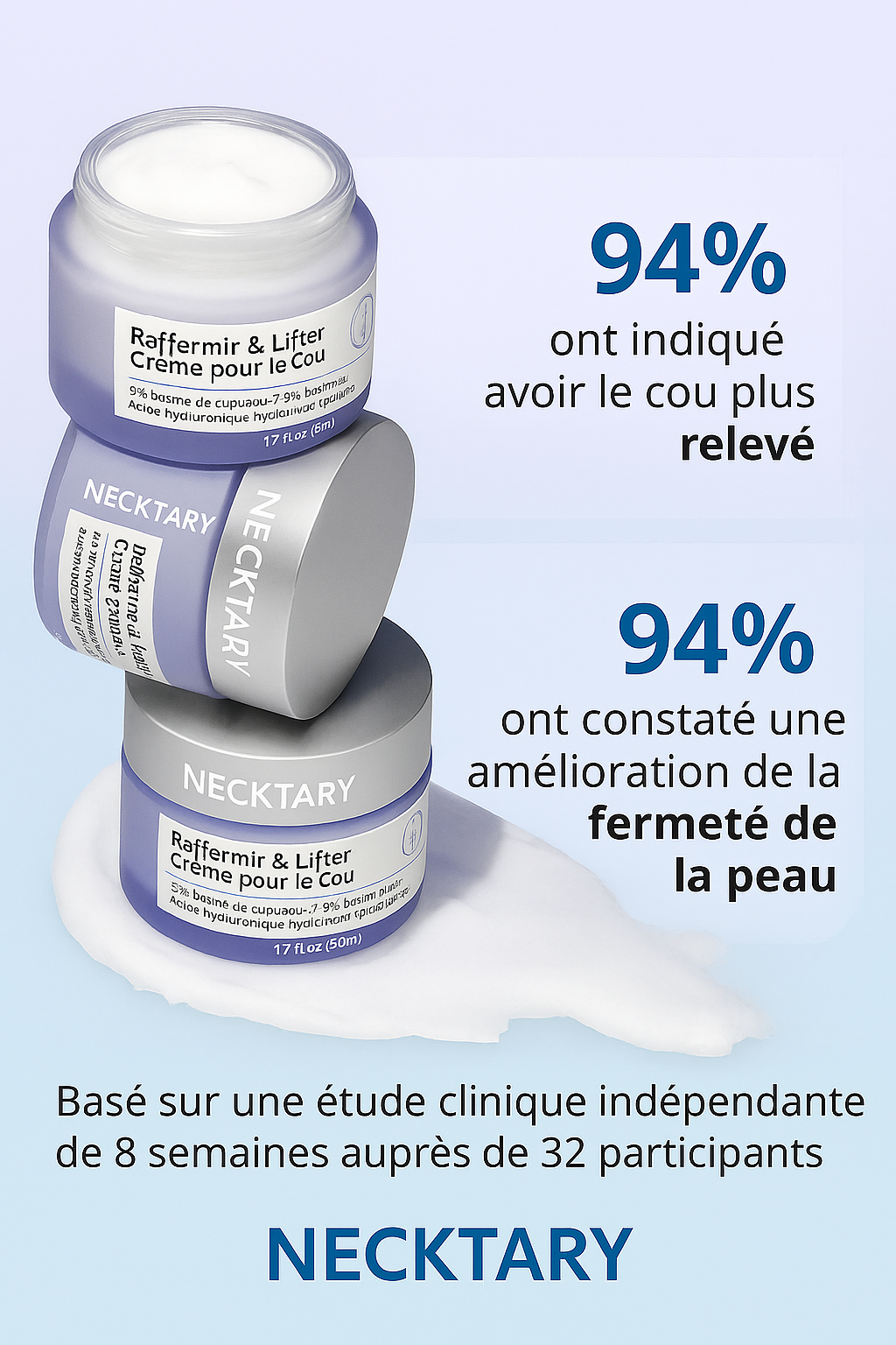 Crème Raffermissante Cou & Décolleté